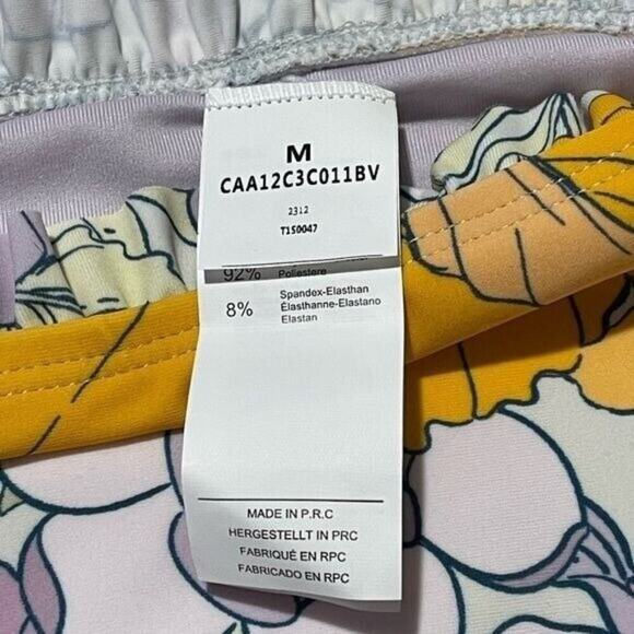 Cupshe Bikini Set Women Medium Purple Floral Underwire Push Up Cheeky 2 Piece - Picture 5 of 7